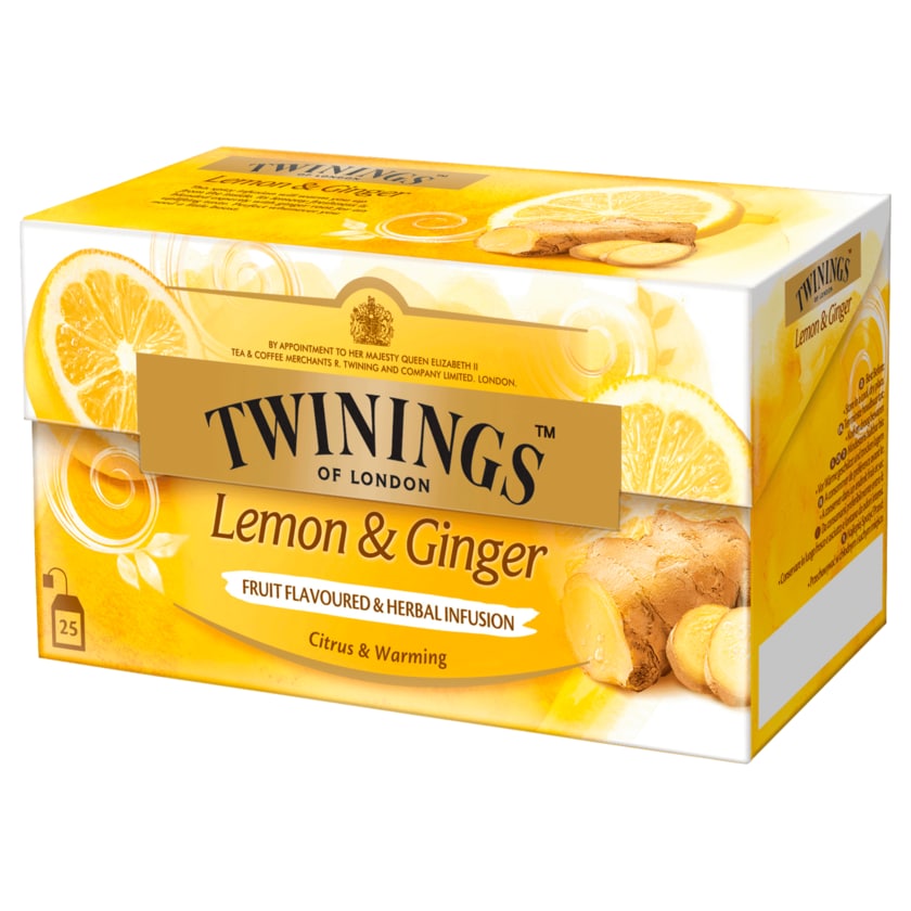 Twinings Lemon & Ginger Früchtetee 25x1,5g
